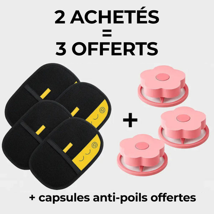 Sheddy - Gant Anti-Poils Réutilisable & Écologique