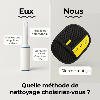 Sheddy - Gant Anti-Poils Réutilisable & Écologique